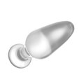 Skleněný anální kolík Glass Romance 43