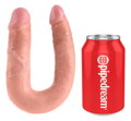 Realistické dvojité dildo King Cock 5,5
