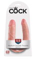 Realistické dvojité dildo King Cock 5,5