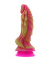 Dračí dildo - Růžovo-zelené 