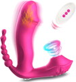Panty vibrátor P/G/C spot stimulace s funkcí sání