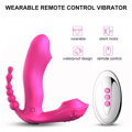 Panty vibrátor P/G/C spot stimulace s funkcí sání