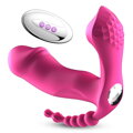 Panty vibrátor P/G/C spot stimulace s funkcí sání