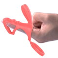 Vibrační kroužek na penis Wanshan - Fialový
