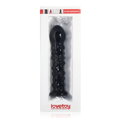 Skleněné dildo Glass Romance 7 BLACK