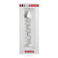 Skleněné dildo Glass Romance 7 CLEAR