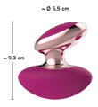 Ergonomická masážní hlavice Couples Choice