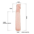 Nástavec na penis Deep Love flesh
