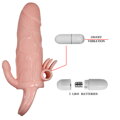 Vibrační prodlužovací návlek na penis Barva Man