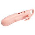 Vibrační návlek na penis se stimulátorem klitorisu Solane