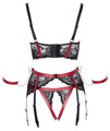 Souprava Cottelli Bondage Shelf Bra