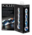 Skleněné dildo - Icicles No. 8