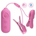 Vibrační, elektrostimulační svorky na bradavky PRETTY LOVE -NIPPLE CLIP