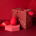 Chytré vibrační vajíčko Magic Motion Love Egg Red