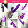 Multifunkční králičí vibrátor - Fialový 