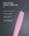 Vibrátor Gosling QQ s HD kamerou - Žlutý