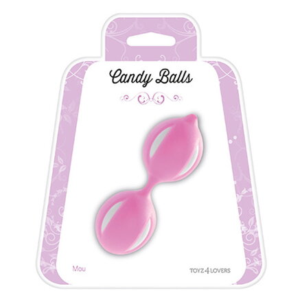 Kuličky - PALLINE CANDY BALLS MOU PINK