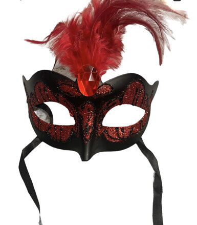 Benátská maska na oči