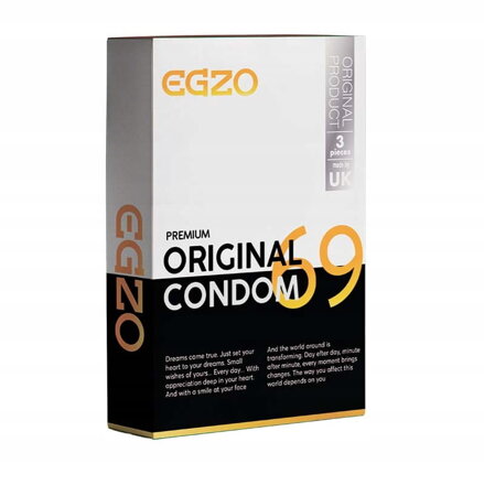 Kondomy Egzo, 3ks