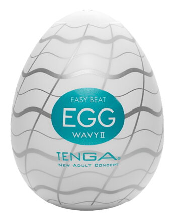 Masturbační vajíčko TENGA EGG - Wavy II
