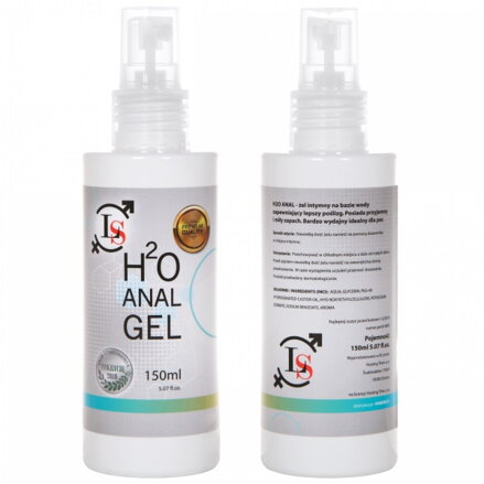 Gel - H2O Anální Lubrikační gel 150 ml