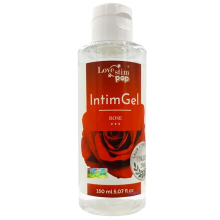 Lubrikační gel s vůní růží - 150 ml