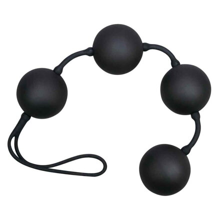 Kegelovy kuličky 4x - Black Balls Velvet
