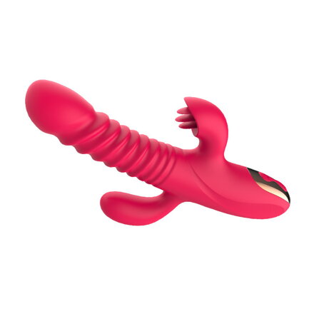 Pulzátor s análním kolíkem a stimulací klitorisu