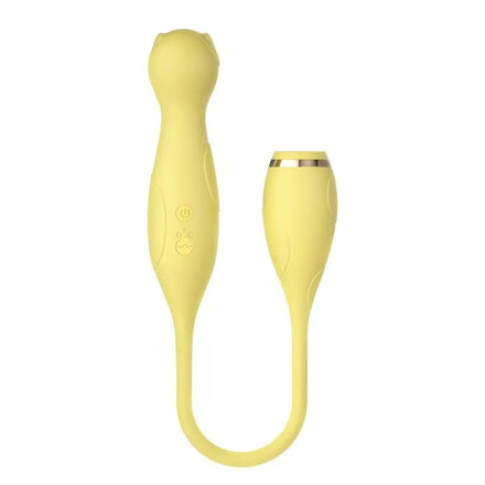 G-spot vibrátor s pulzačním stimulátorem klitorisu