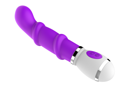 G-spot vibrátor se spirálou - Fialový