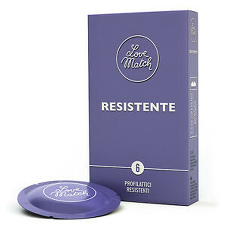 Kondomy Love Match Resistante - 6 ks