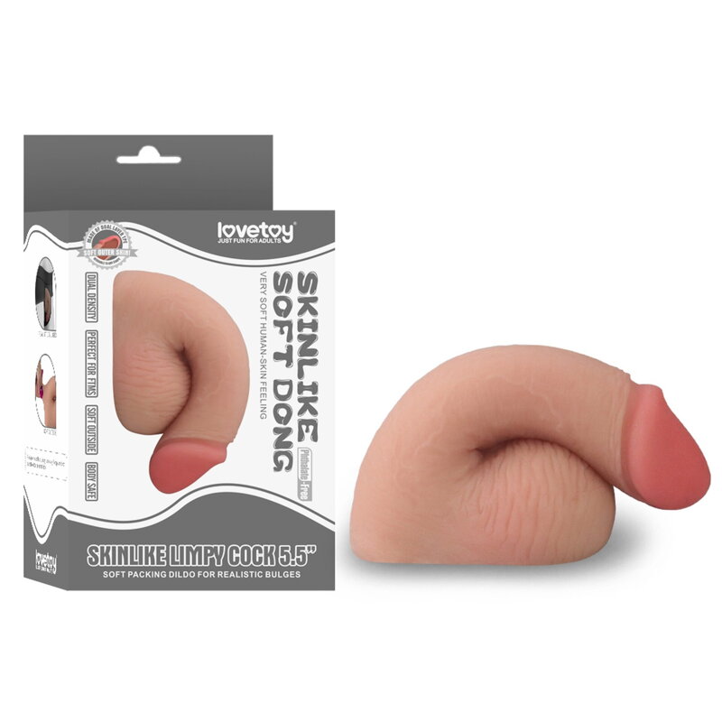 Limpy, umělý penis pro každodenní nošení, 14 cm